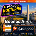 Buenos Aires / 4 Dias - 3 Noches | Temporada Baja Economico (180)